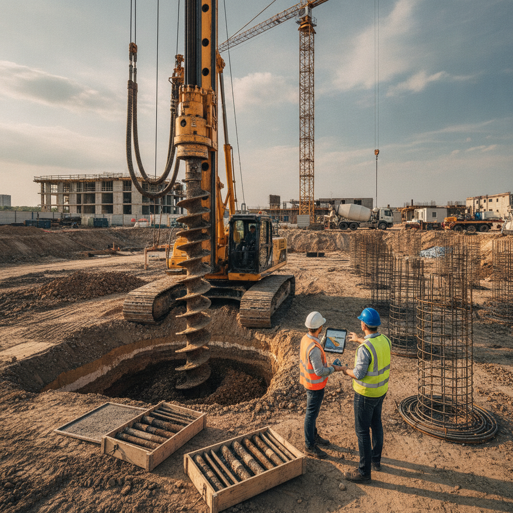 תמונה זו נוצרה על ידי defaultImage בינה מלאכותית pile-drilling.co.il,קידוחים
